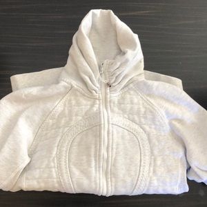 Lululemon zip up mock neck sweatshirt